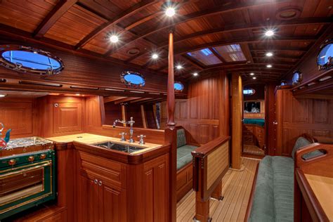 7 Trends in Sailing Yacht Interior Design - Stephens Waring Yacht Design