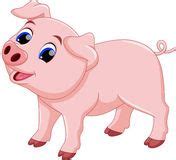 Cute chef pig cartoon Royalty Free Stock Photo | Fotos de dibujos animados, Dibujo de animales ...