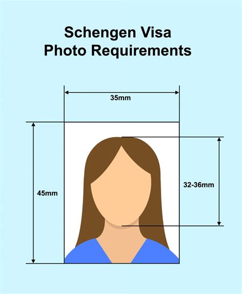 متطلبات الصور الشخصية لفيزا شنغن 2022