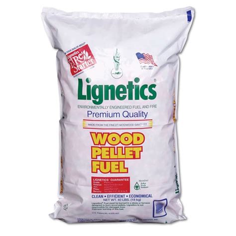 Lignetics Hardwood Pellets, $309 Per Ton.