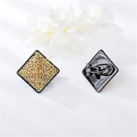 Featured Gold Plated Dubai Stud Earrings with Full Guarantee