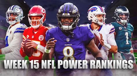 NFL Power Rankings, Week 15: Eagles, Chiefs fall as Ravens walk off in OT