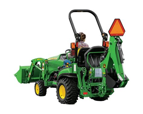 John Deere 1025R Compact Tractor with Loader and Backhoe - Minnesota Equipment