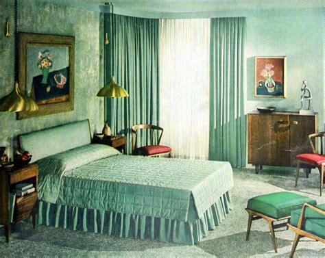 Vintage '50s master bedroom decor: See 50+ examples of retro home style - Click Americana