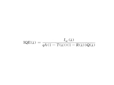 Photocurrent and quantum efficiency - solaris-marketing.com