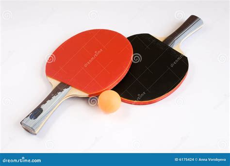 Sports Equipment For Table Tennis Stock Images - Image: 6175424