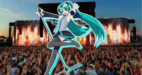 Hatsune Miku Is Performing At Coachella