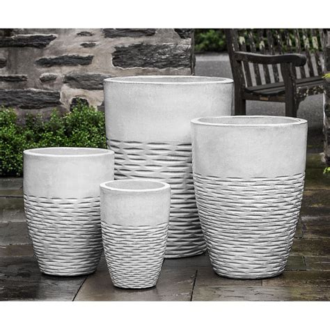 Extra Large Tall Plastic Planters For Outside - Okejely Garden Plant