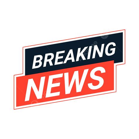 Breaking News Template PNG Cutout | PNG All