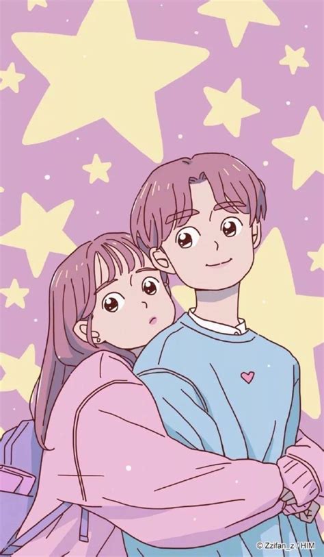 Pin by Waa on Black pink | Cartoon wallpaper, Cute couple art, Cute cartoon wallpapers