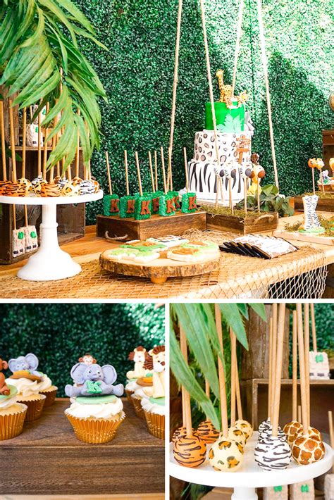 Wild Jungle Safari Birthday Party Theme - TINSELBOX