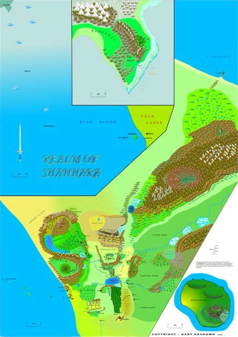 World Of Shannara Map