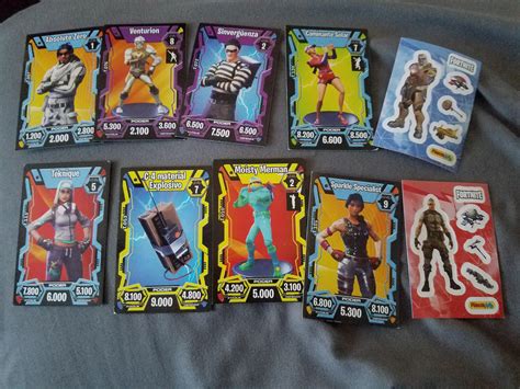 FortNite Trading Cards my gf found in Mexico : r/FortNiteBR