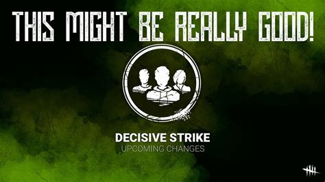 Decisive Strike Finally Balanced?! ~Dead by Daylight~ - YouTube