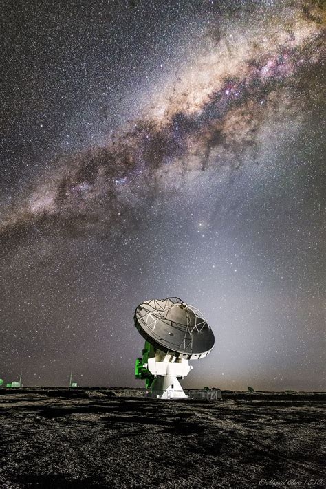 Milky Way Glitters Over ALMA Telescope in Skywatcher Image | Space