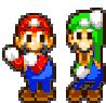 Mario Luigi Sticker - Mario Luigi Dancing - Discover & Share GIFs