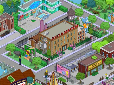 The Simpsons Game Springfield Map