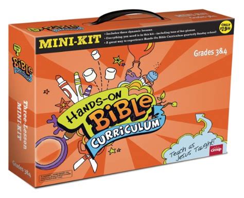 Hands-On Bible Curriculum: 3-Lesson Mini-Kit for Grades 3 & 4 by Group Publishing: New (2014 ...