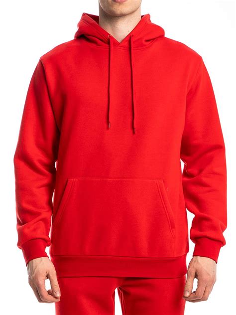 The 24 Blank Premium Pullover Hoodie in Red – INSTOCKSHOWROOM