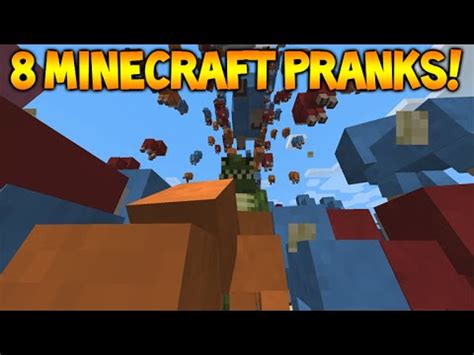 8 Ways To Prank Your Friends In Minecraft (Epic Pranks) - YouTube