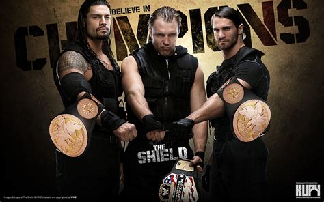 The Shield - Champions - WWE Wallpaper (34659029) - Fanpop