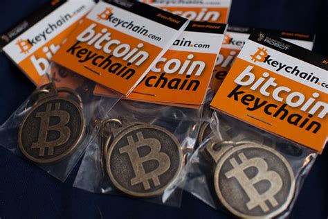 Bitcoin Keychains!! | pinguino k | Flickr