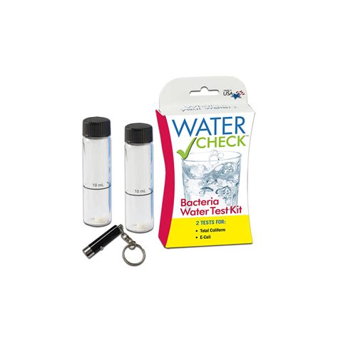 WATER CHECK-BACTERIA WATER TEST KIT - Buy Water Test Kits