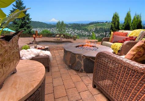 Rustic Stone Fire Pit by Paradise Restored Landscaping | Flickr - Photo Sharing!