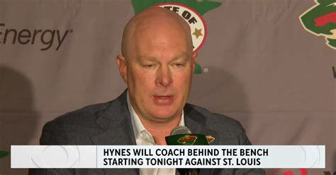 Extended: Minnesota Wild introduce new head coach John Hynes - CBS ...