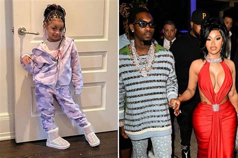 Cardi B and Offset Share Photos of Daughter Kulture, 4, Rocking a Purple Tie-Dye Sweatsuit