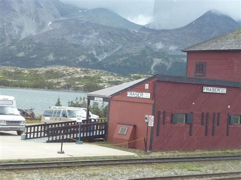 Alaska Inside Passage: Crossing the Canadian border at Fraser, British ...