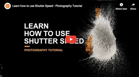 PHOTOGRAPHY TUTORIAL: Learn how to use Shutter Speed – Artist Connect