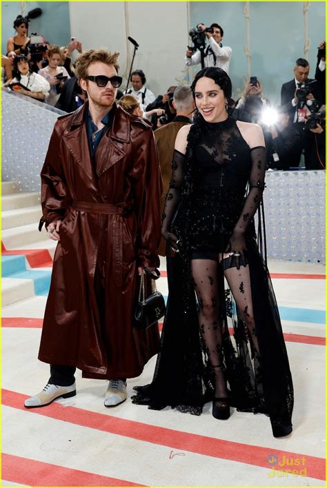 Billie Eilish Goes Sheer for Met Gala 2023 with Brother Finneas | Photo ...