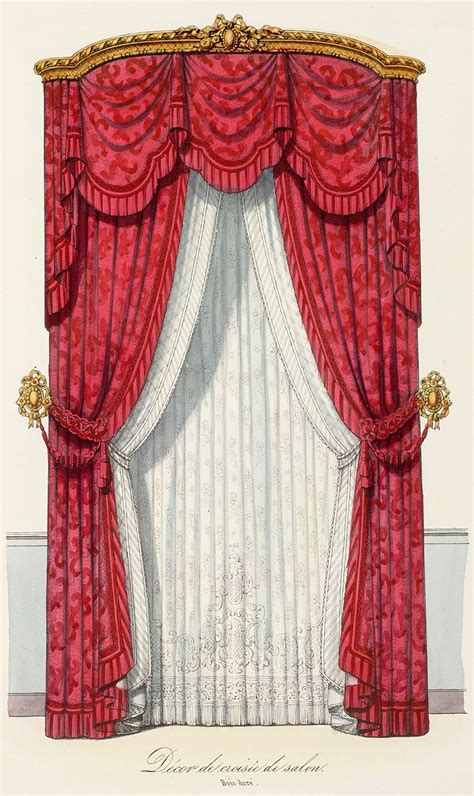 Curtain decor, Victorian curtains, Wallpaper panels