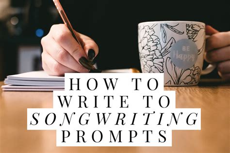 How to Write to Songwriting Prompts • SongFancy, songwriting tips ...