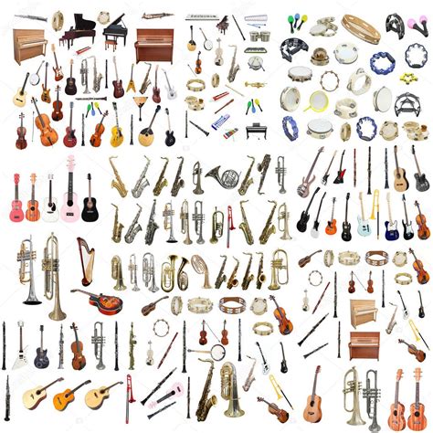 Different music instruments — Stock Photo © uatp12 #50250597