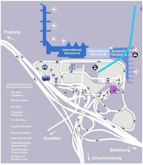 Johannesburg Or Tambo Airport(JNB) Terminal Maps, Shops, Restaurants, Food Court 2024