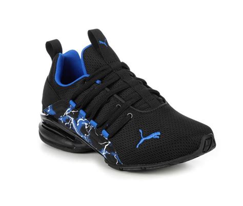 Boys' Puma AXELION LGHTNG KIDS Running Shoes | Shoe Carnival