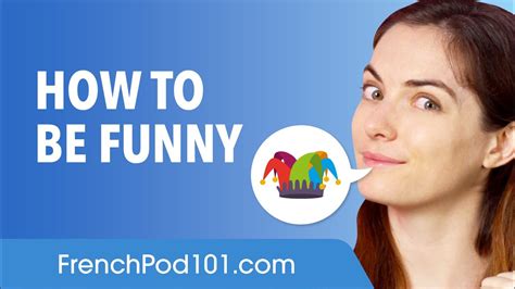 Being Funny in French - French Conversational Phrases - YouTube