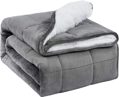 Amazon.com: Weighted Blanket 20 lbs Queen Size for Adults, Uttermara ...