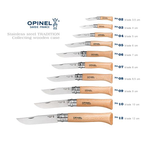 OPINEL Stainless steel TRADITION 法國刀不銹鋼系列-001311