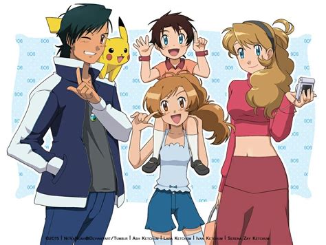 Pin by Joshua Syn on Amourshipping | Pokemon ash and serena, Pokemon, Cute pokemon