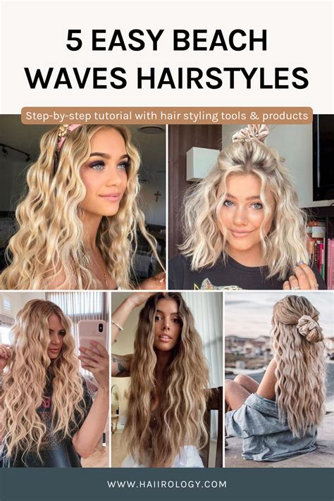 Beach waves hairstyle – Artofit