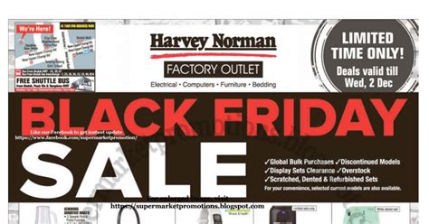 Harvey Norman Factory Outlet Black Friday Sale 25 November - 02 December 2020 ~ Supermarket ...