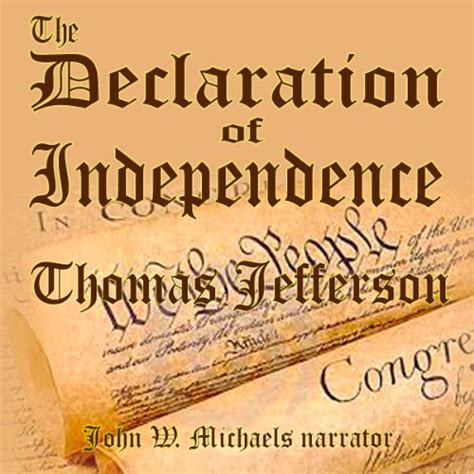 The Declaration of Independence by Thomas Jefferson - Audiobook - Audible.com