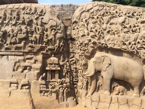 Mahabalipuram : Arjuna's Penance / Descent of Ganga