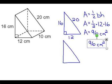 Surface area of triangular prism - themessenturin