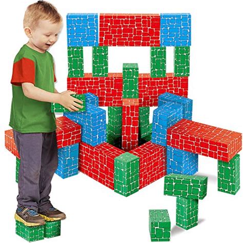 Build Your Own Structures with Jumbo Building Blocks for Adults