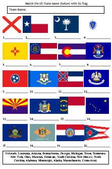 Picture Quiz - US State Flags - Pauls Free Quiz Questions | Trivia Quiz Resources | Pub Quiz ...