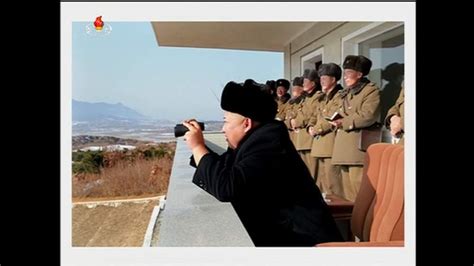 Kim Jong-Un Gazes At Army Flexing Its Muscles | World News | Sky News